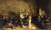 Gustave Courbet The Artists Studio France oil painting artist